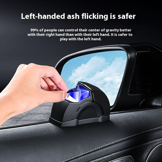 New type of door device, car ashtray, car ashtray, aluminum alloy, high-end sense, creative car accessories, interior